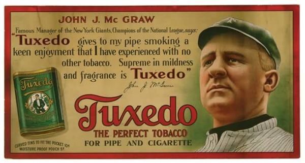 1910 Tuxedo Tobacco McGraw